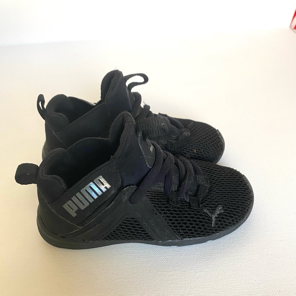 Puma Enzo Toddler Shoes size 7-Black- Fast delivery